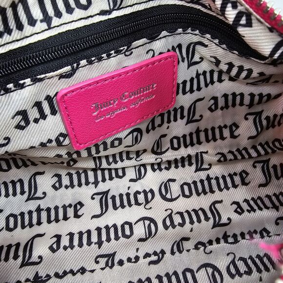 Juicy Couture Juicy Puff Roll Crossbody Bag Handbag Juicy Hot Pink Purse NWT - Picture 6 of 8